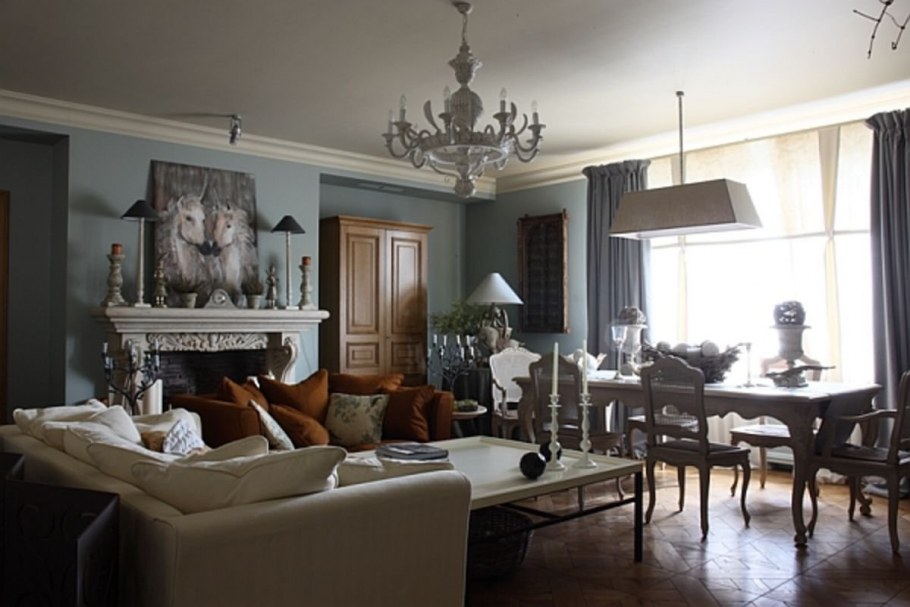 Бельгийский стиль в интерьере