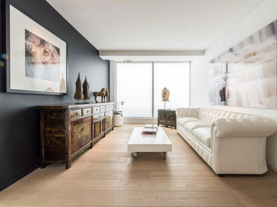 Темный интерьер