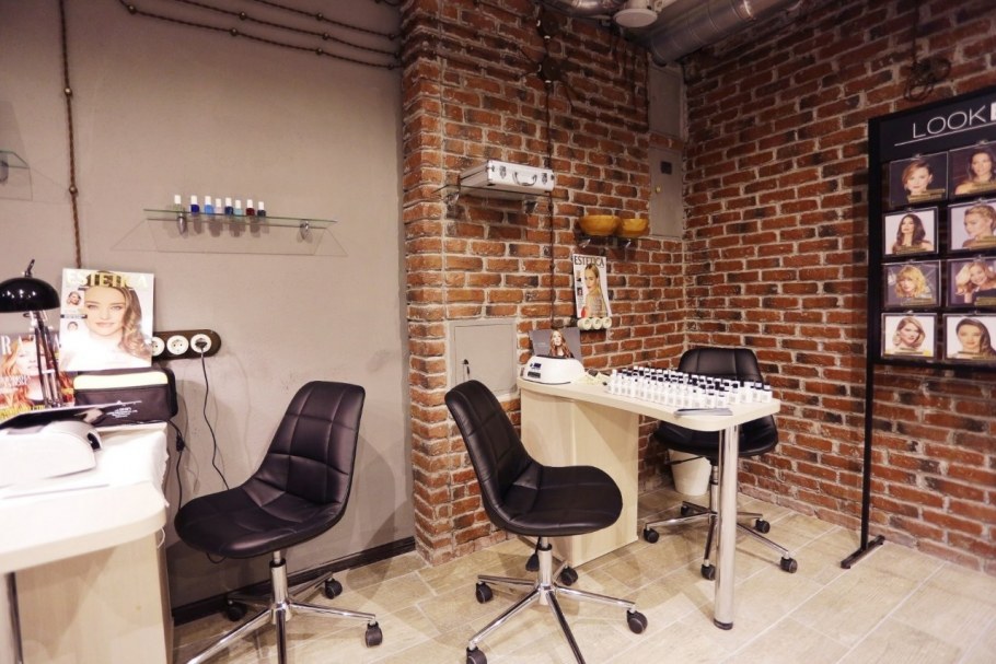 Маникюрный кабинет в стиле лофт