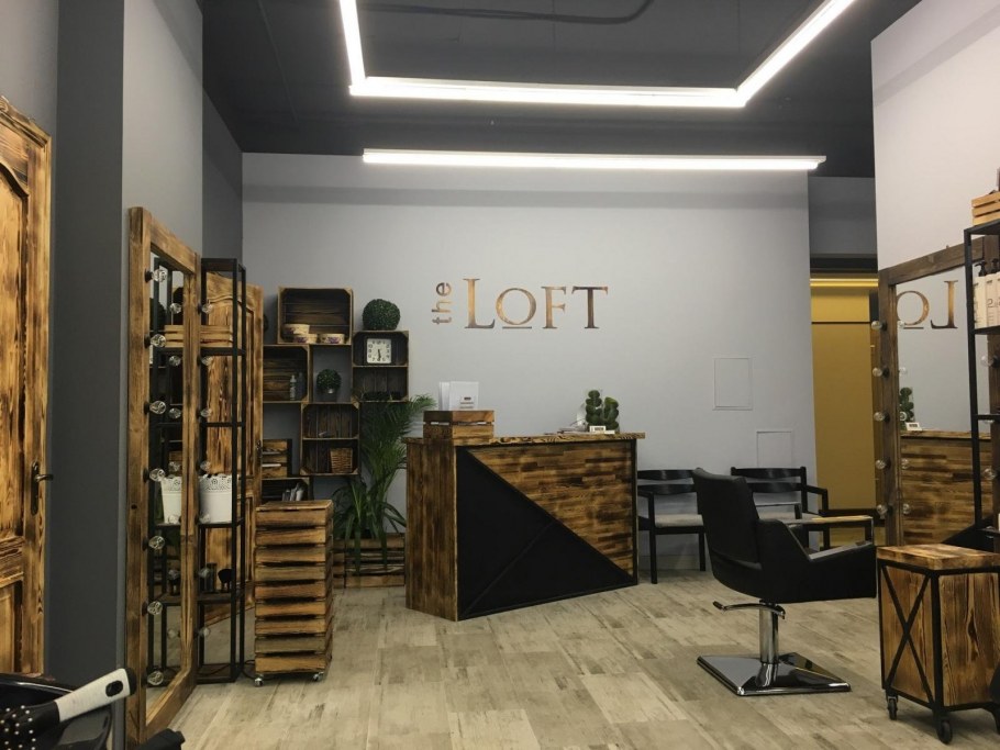 Маникюрная студия в стиле лофт