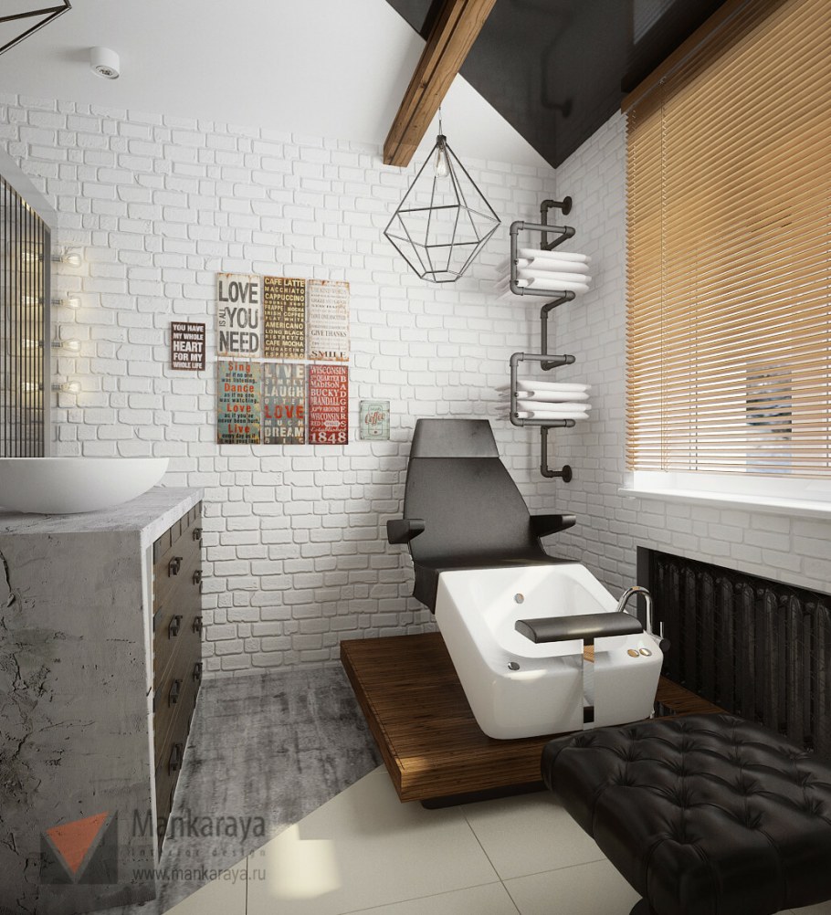 Маникюрный салон в стиле Минимализм