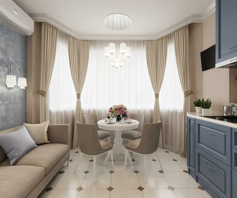 Окно эркер п44т