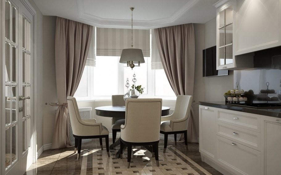 Кухня п44т с эркером