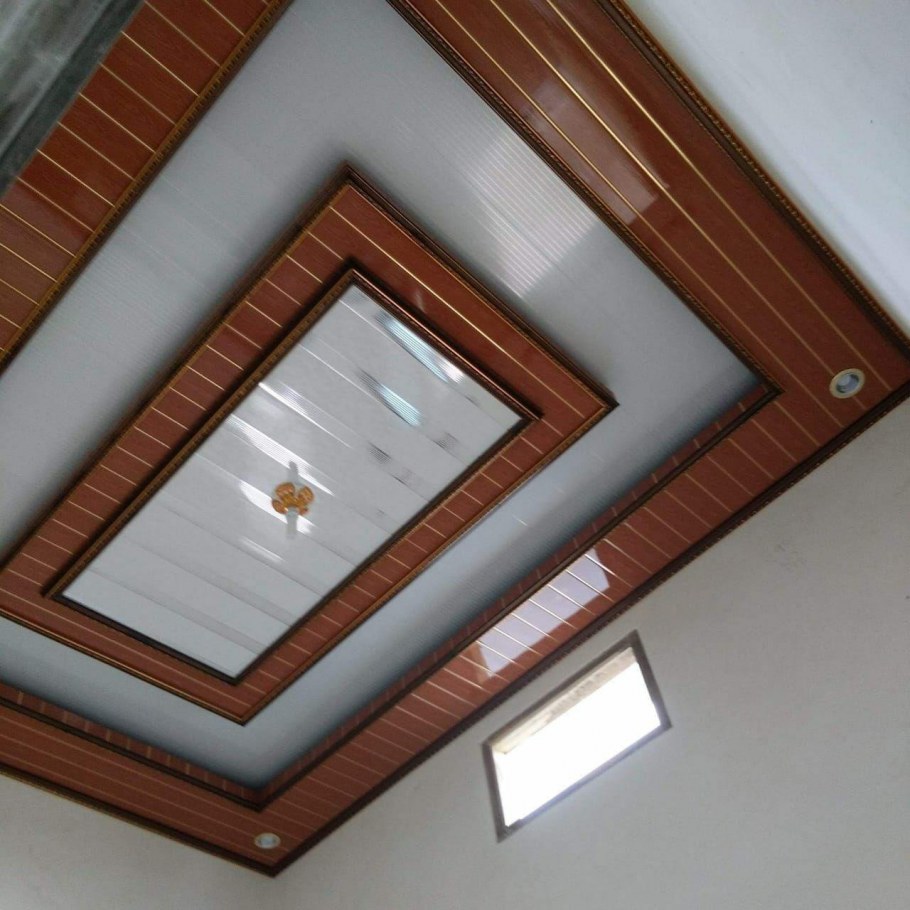 Пластик потолок фигурный