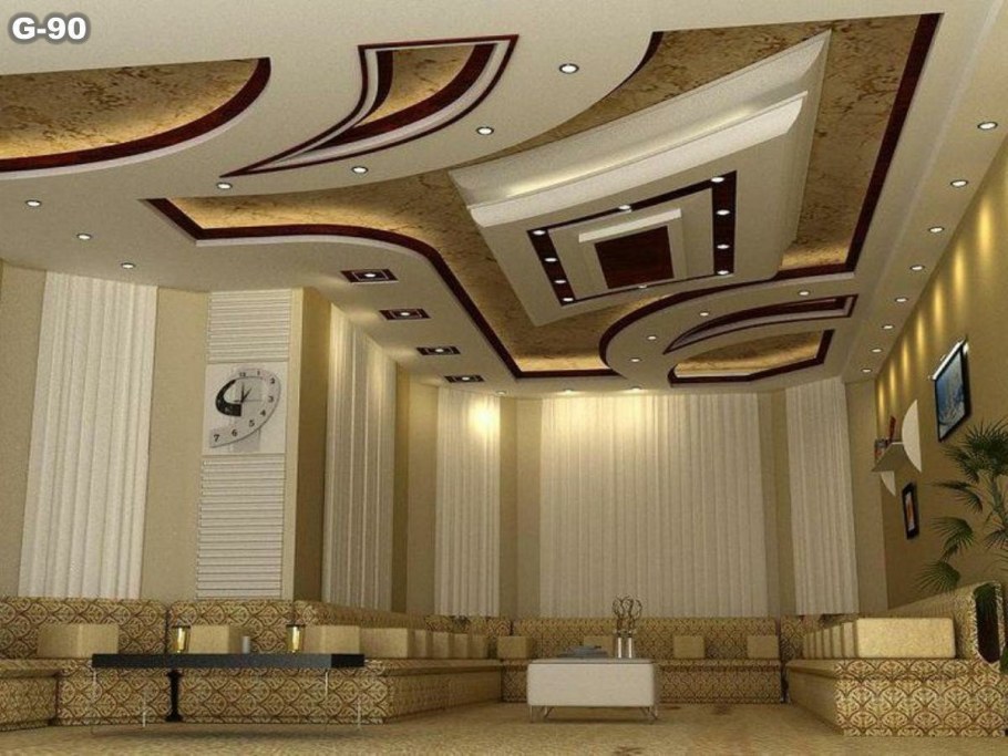 Многоуровневые потолки из панелей