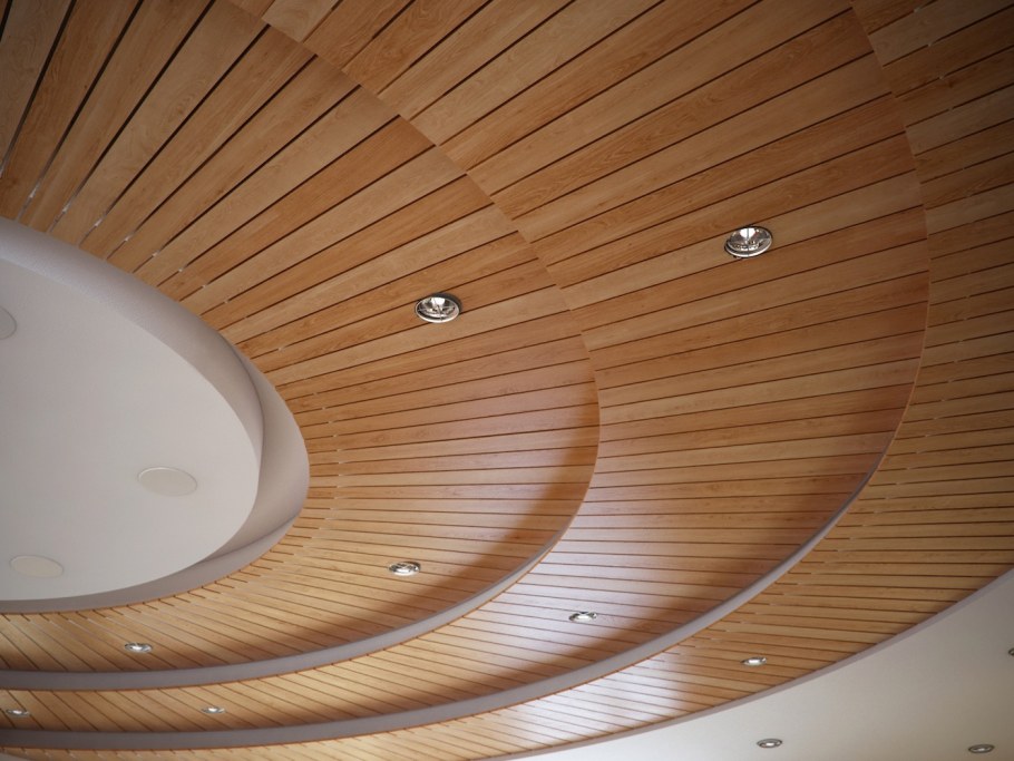 Фигурный потолок