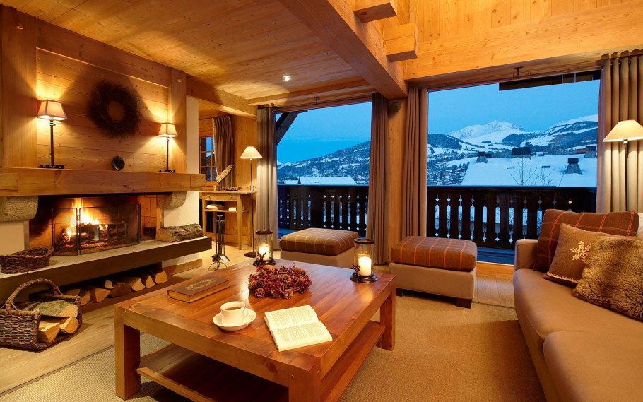 Шале во французских Альпах