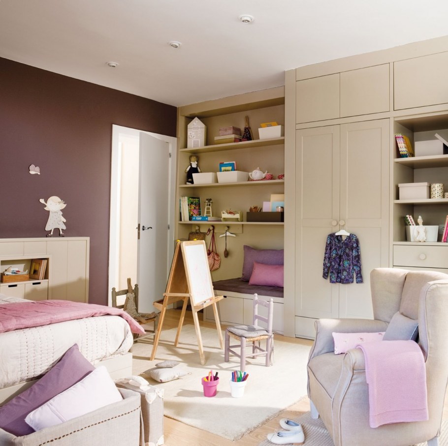 Современная комната для двух девочек