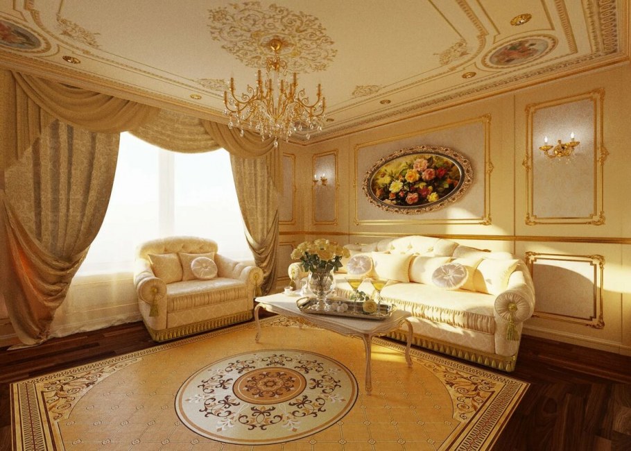 Роскошные интерьеры Барокко