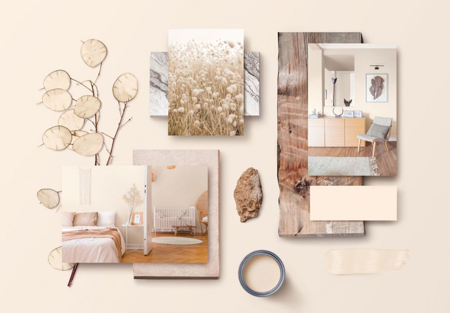 Мудборд скандинавского интерьера