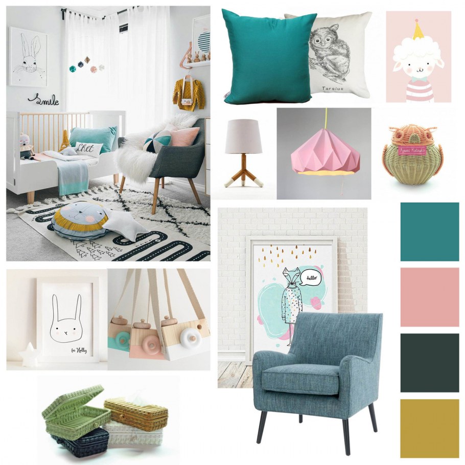 Мудборд для Ньюборн