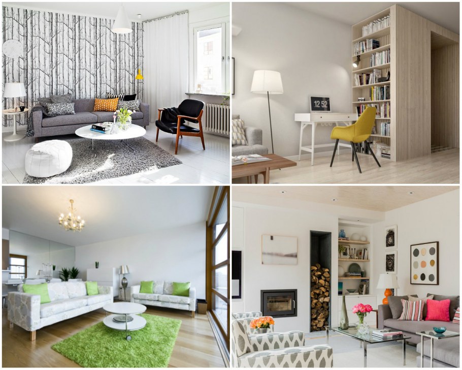 Коллаж интерьера квартиры