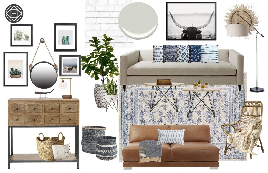 Moodboard Скандинавский стиль