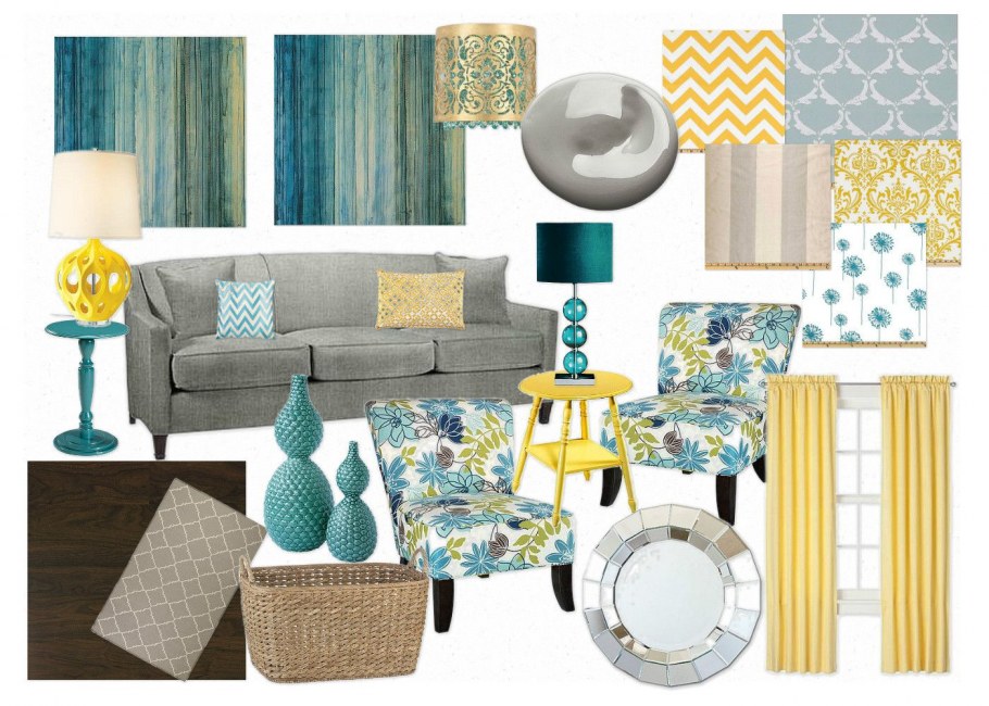 Коллаж по стилям интерьера