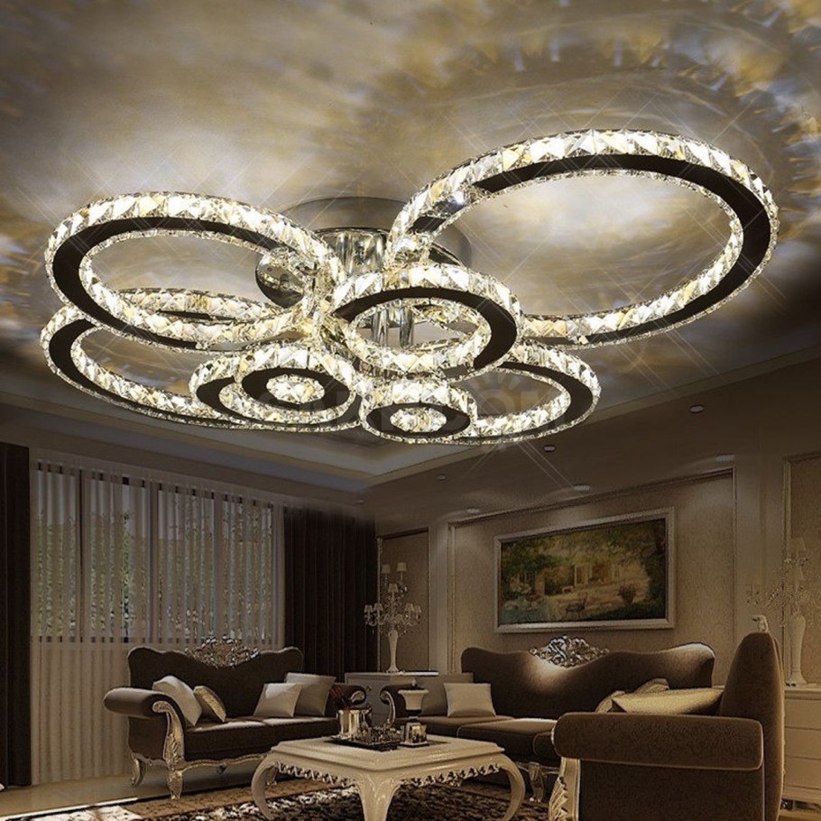 Люстра led Ceiling Lamp 6 кольца
