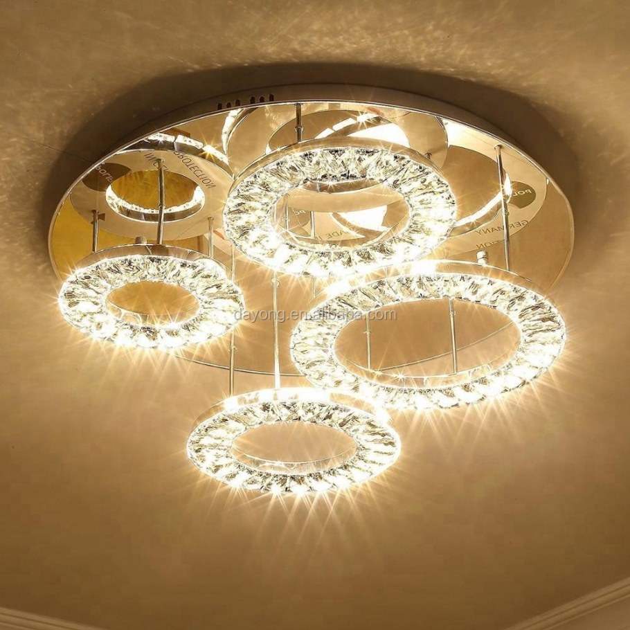 Люстра потолочная круги