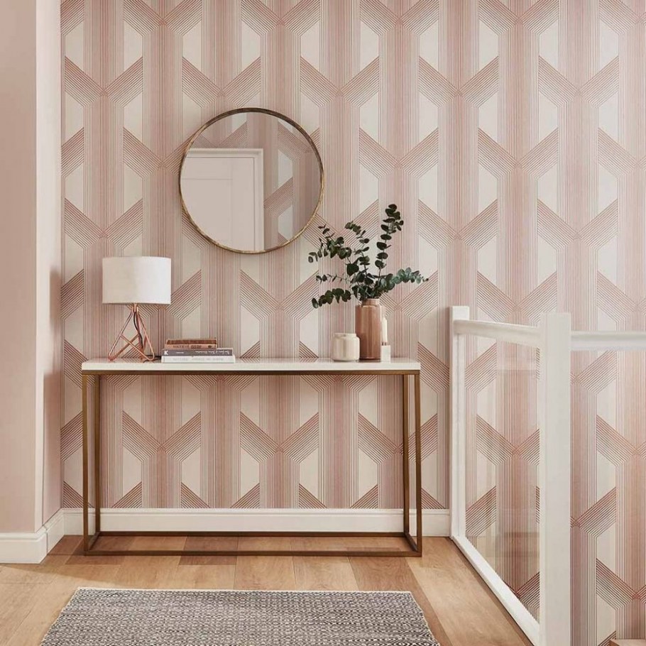 Интерьер в медных тонах