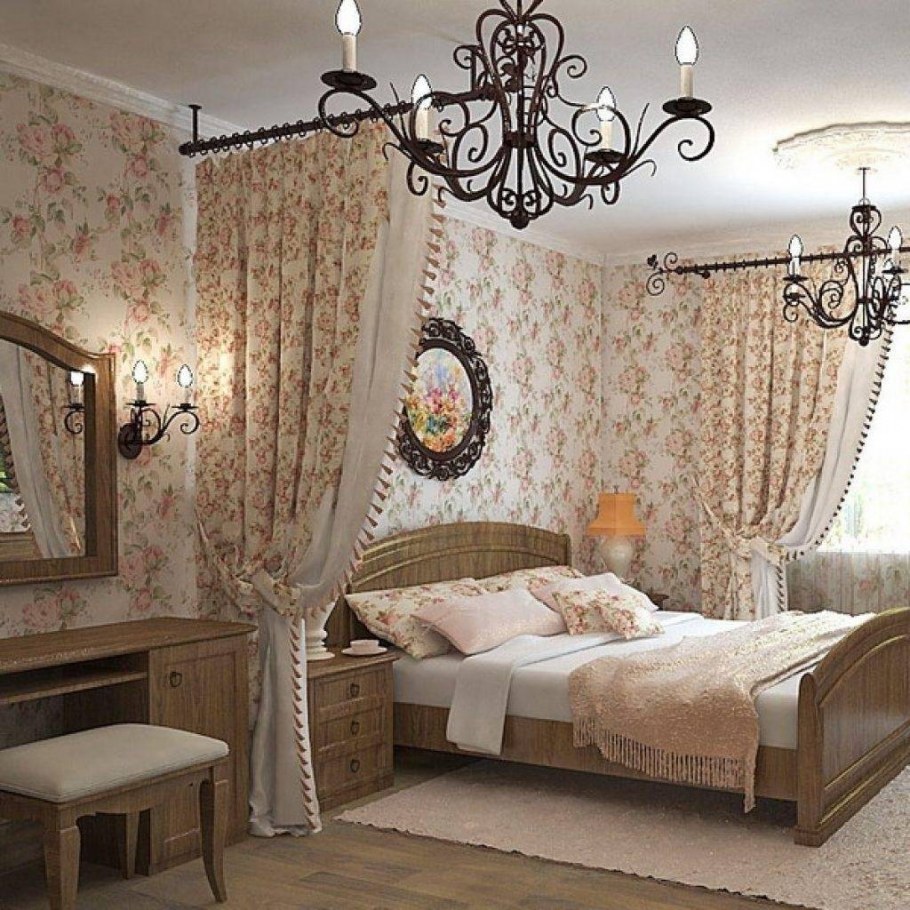 Декор маленькой спальни