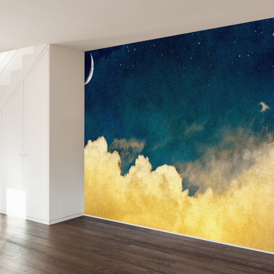 Геометрическая окраска стен