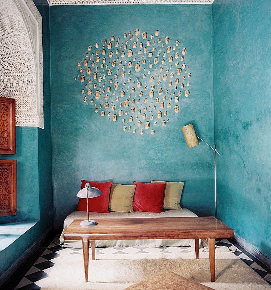 Геометрический орнамент в интерьере