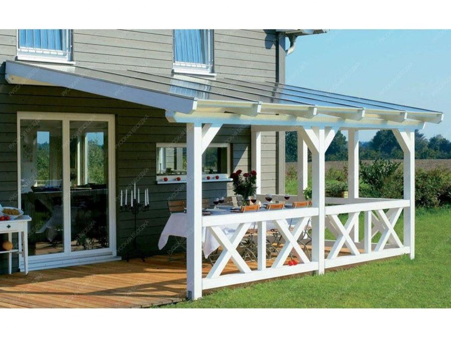 Навес пристройка