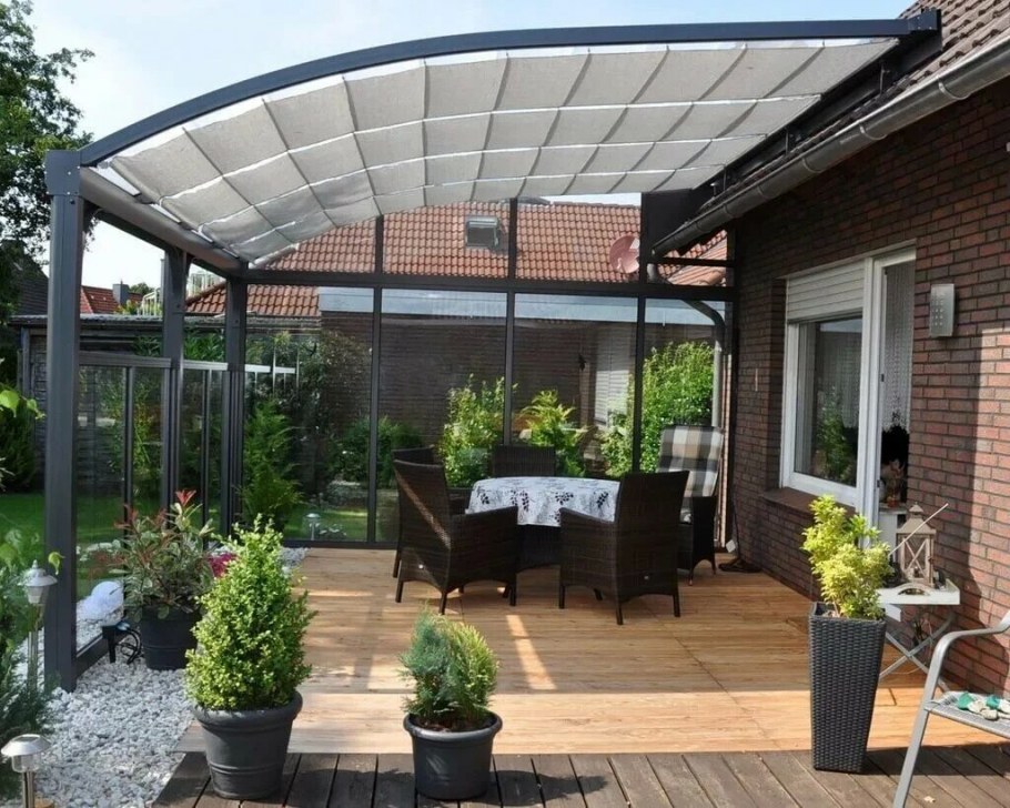 Терраса из металла