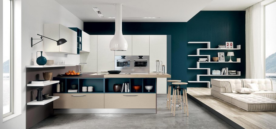 Стиль Хай-тек в интерьере кухни