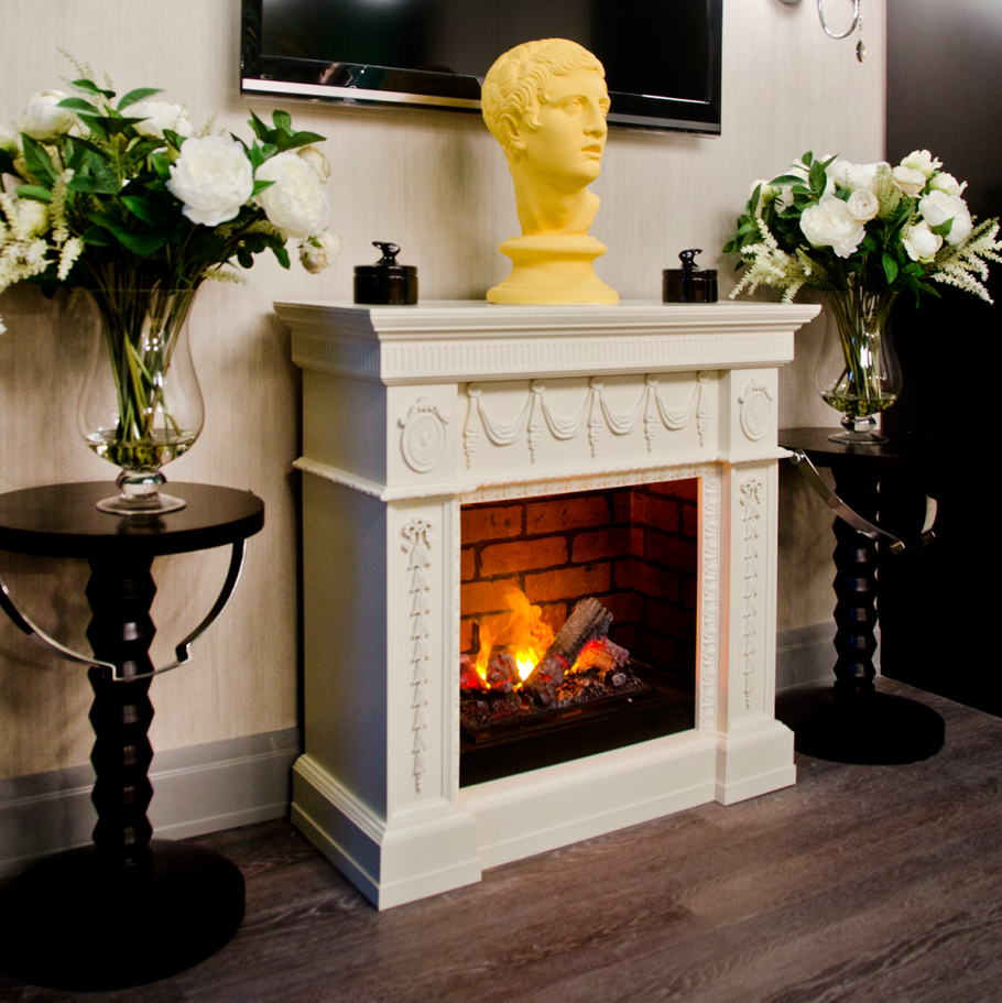 Изразцовый камин в стиле Прованс