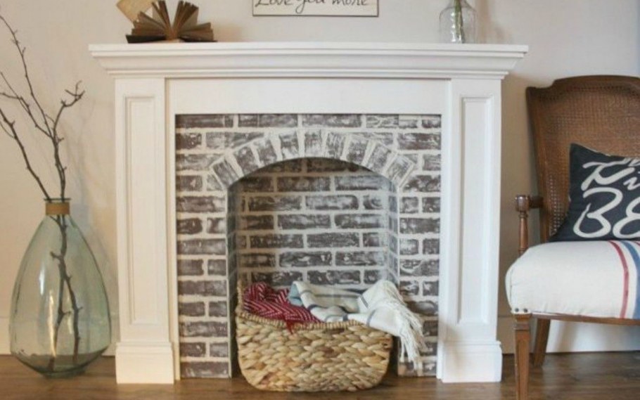 Облицовочный кирпич в интерьере