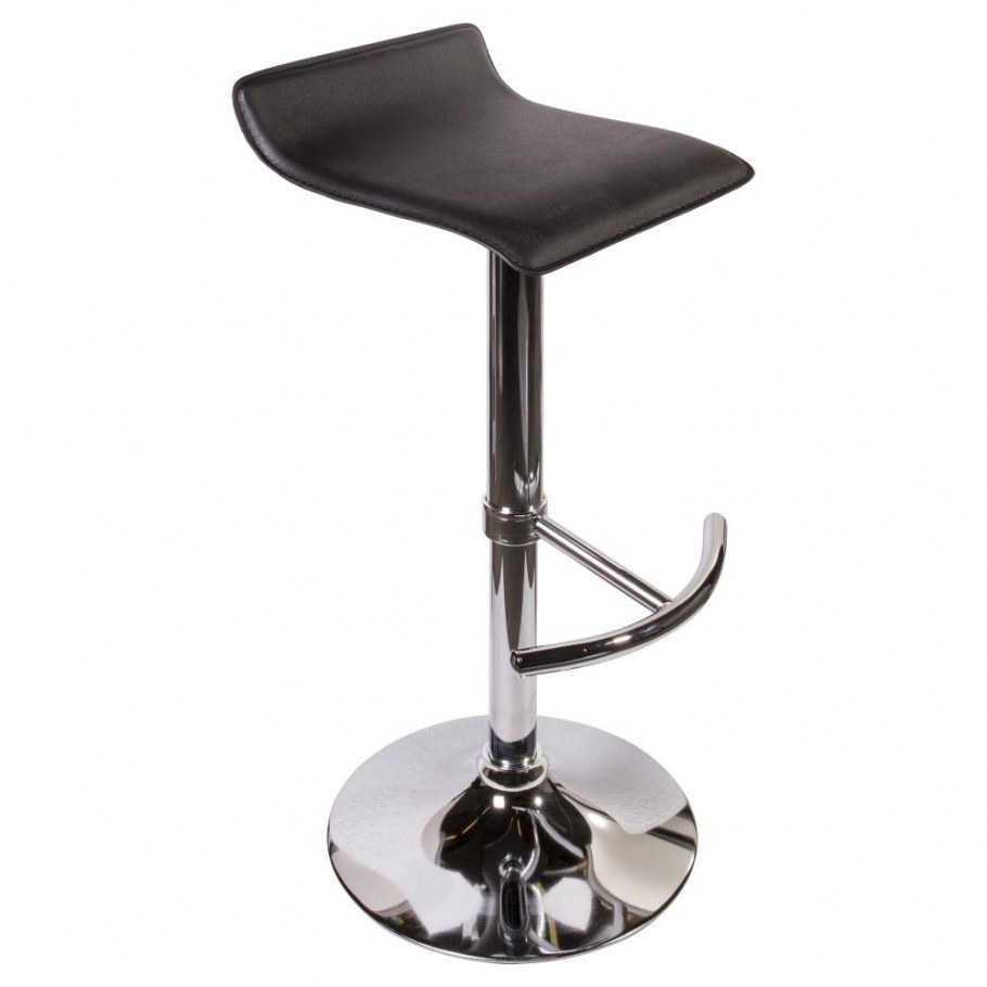 Сиденье для барного стула прямоугольное 40х37.5 см, цвет чёрный