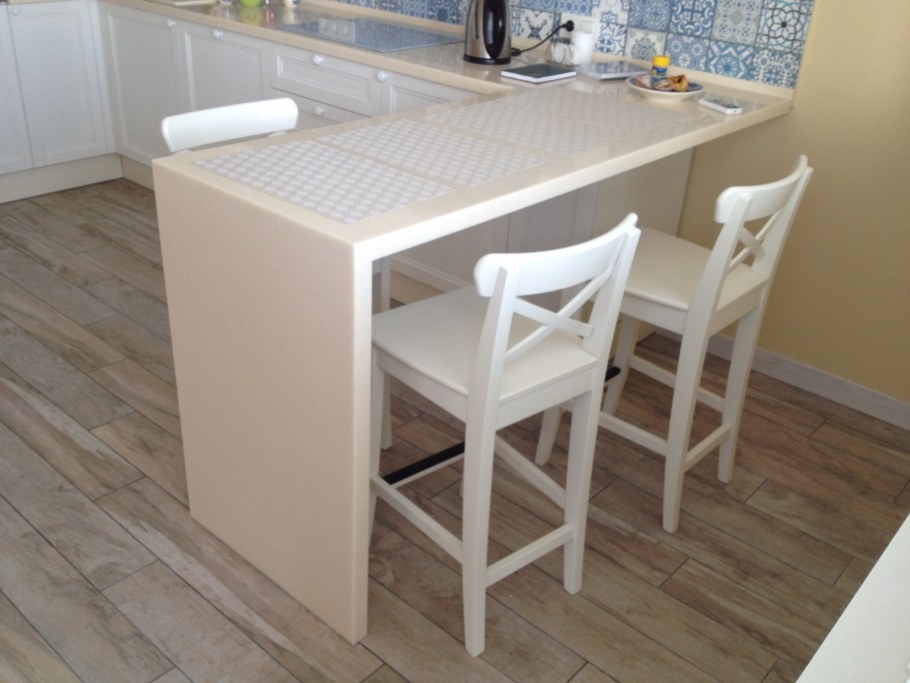 MK-2396. Барная стойка (DS-6094-SN) белый