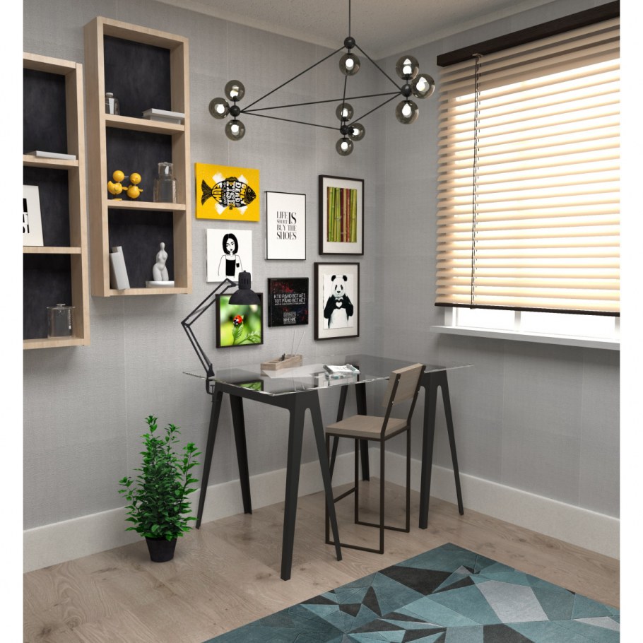 Барная стойка с ящиками