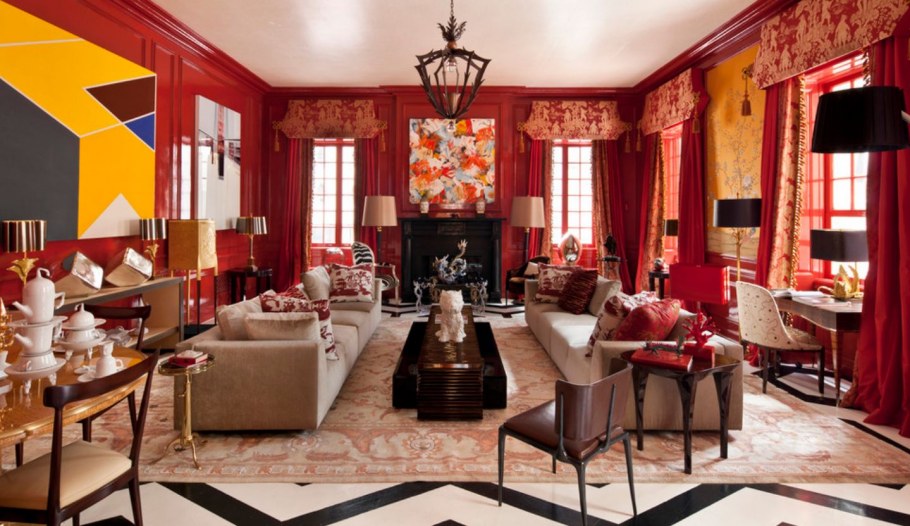 Драматический стиль в интерьере