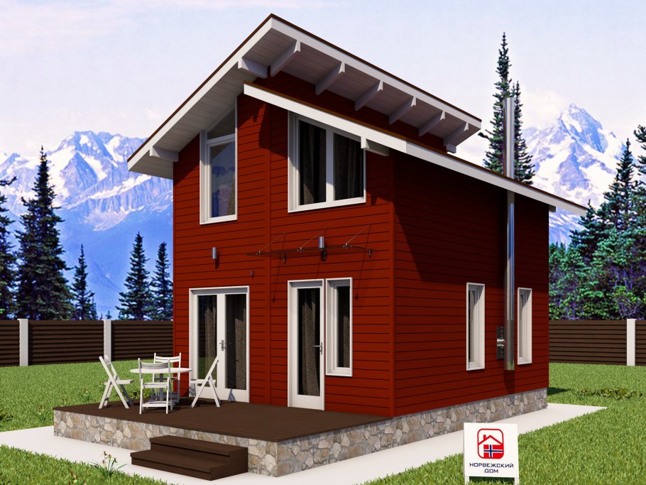 "Норвежский дом 105 "Skandis"