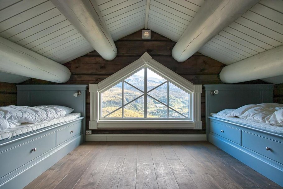 Спальня в финском стиле