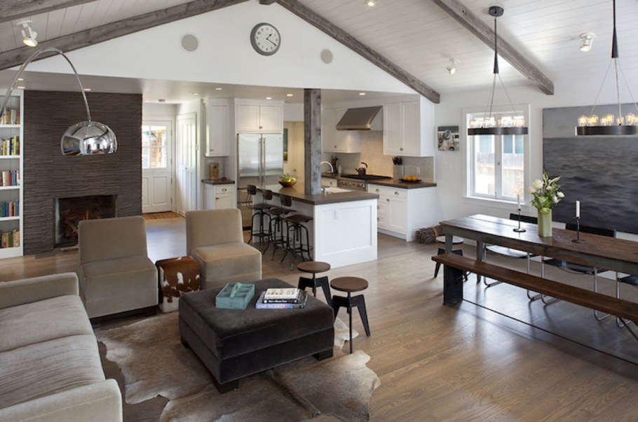 Скандинавский Кантри в интерьере