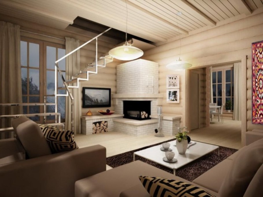 Дом в скандинавском стиле интерьер