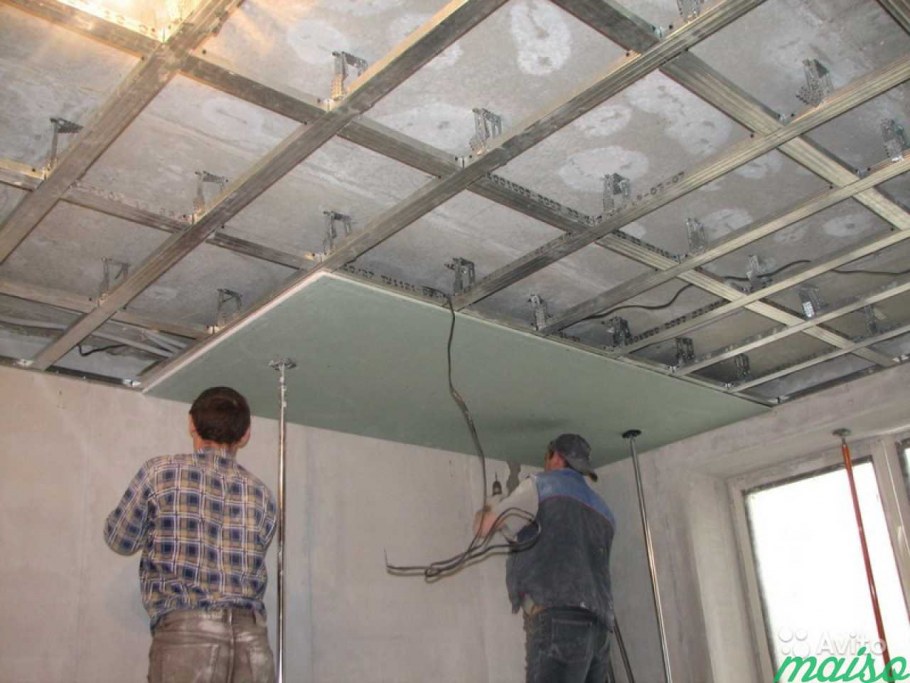 Кассетный потолок черный Албес