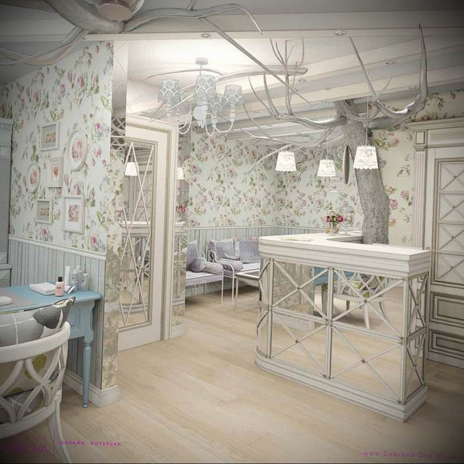 Салон красоты в стиле Прованс