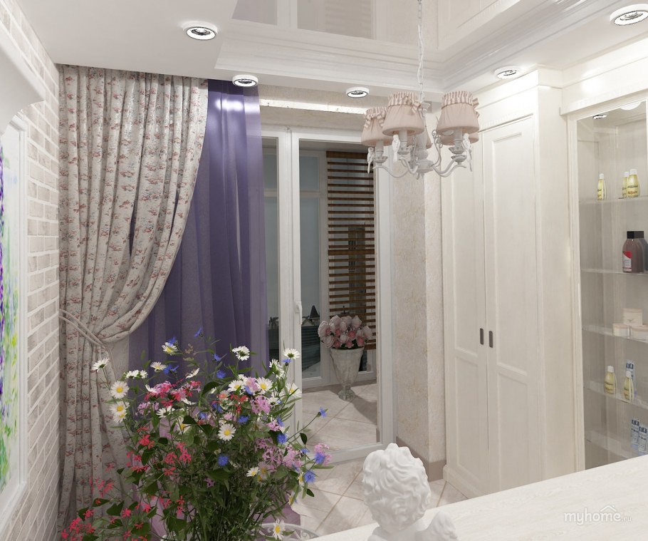 Интерьер салона красоты в стиле Прованс