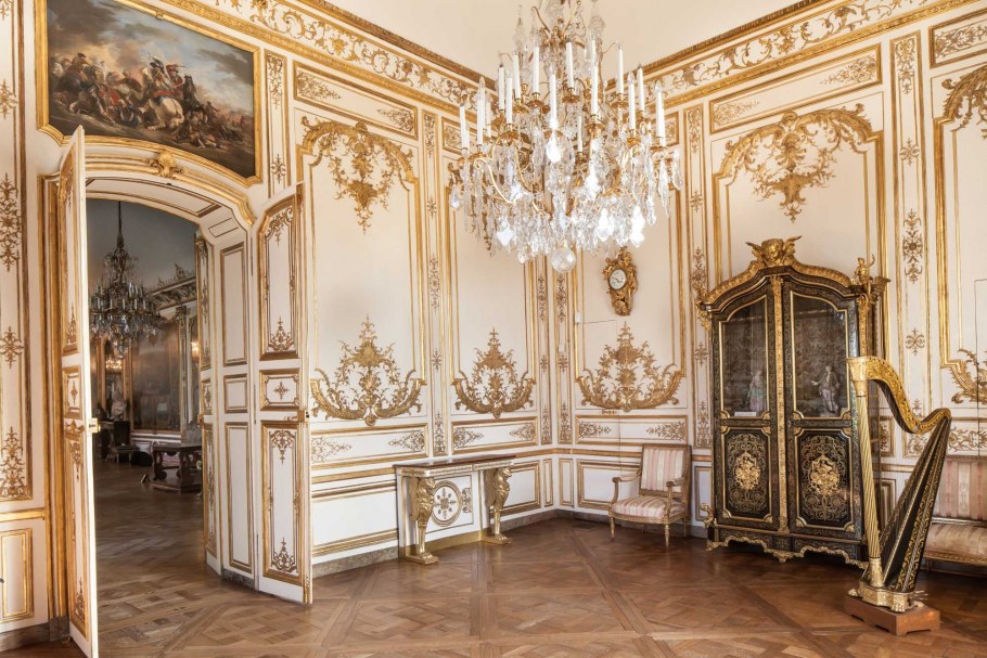 Барокко интерьеры Версальского дворца