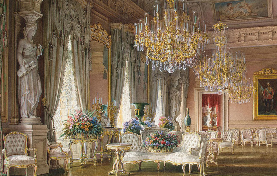 Рококо Версальский дворец