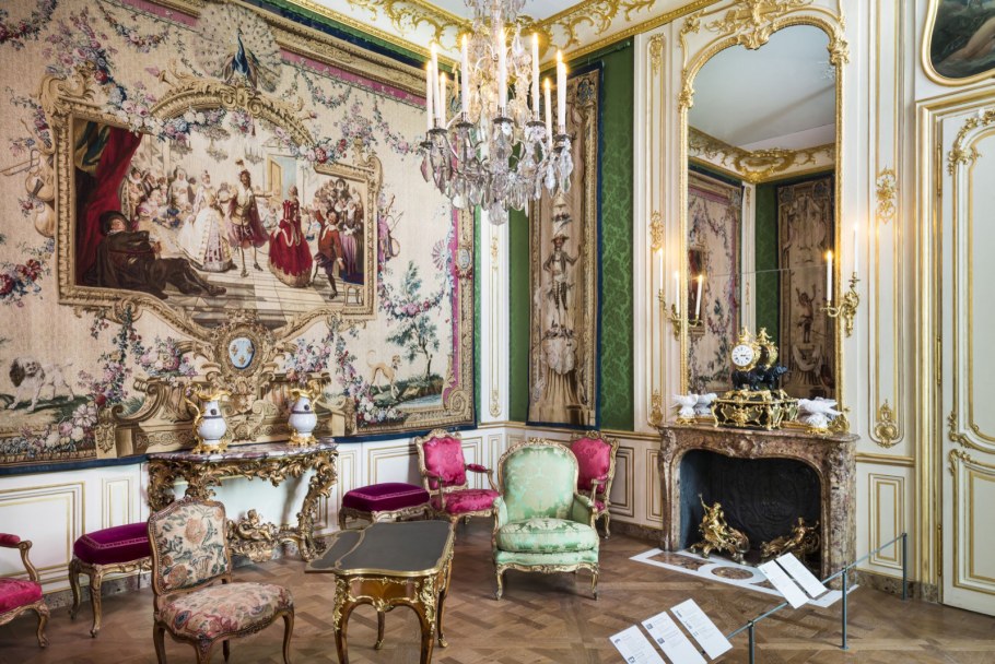 Интерьеры рококо 17 век Франция