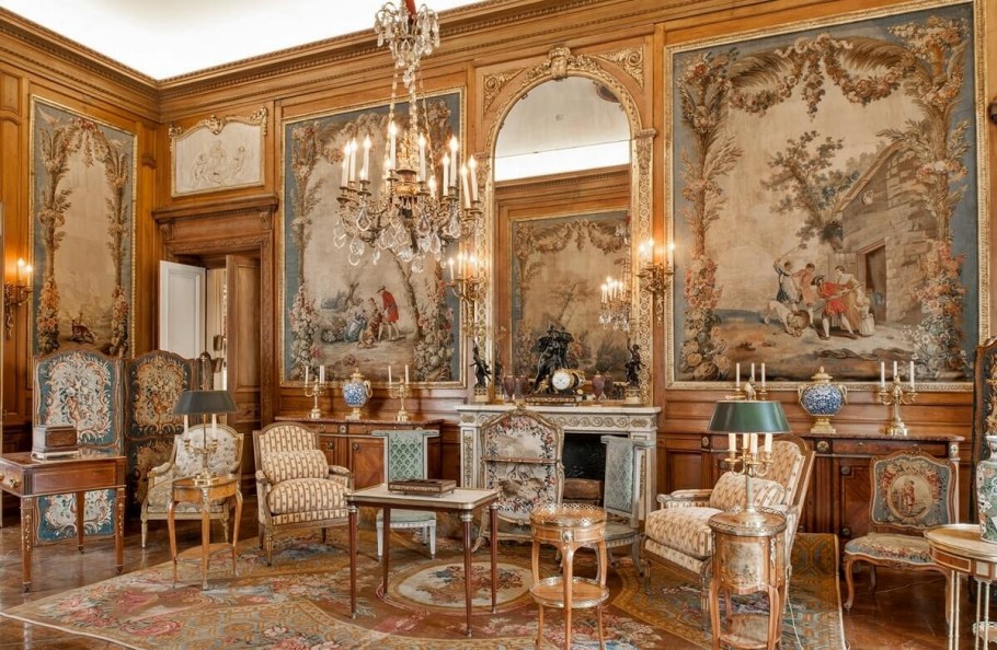 Мебель в стиле рококо Франция