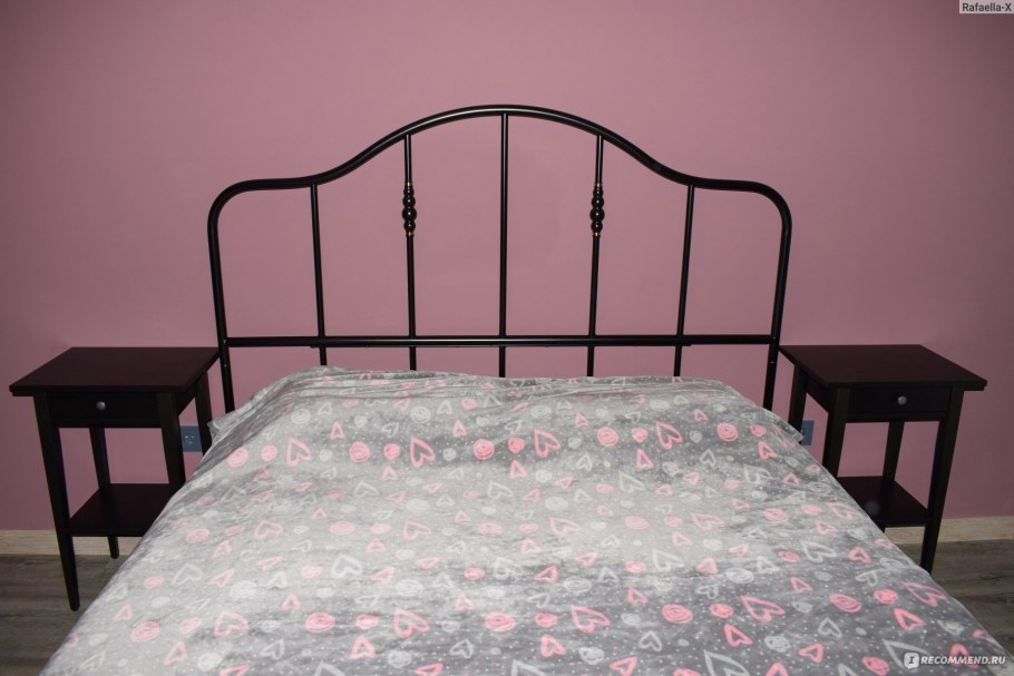 Sagstua Сагстуа каркас кровати, черный90x200 см