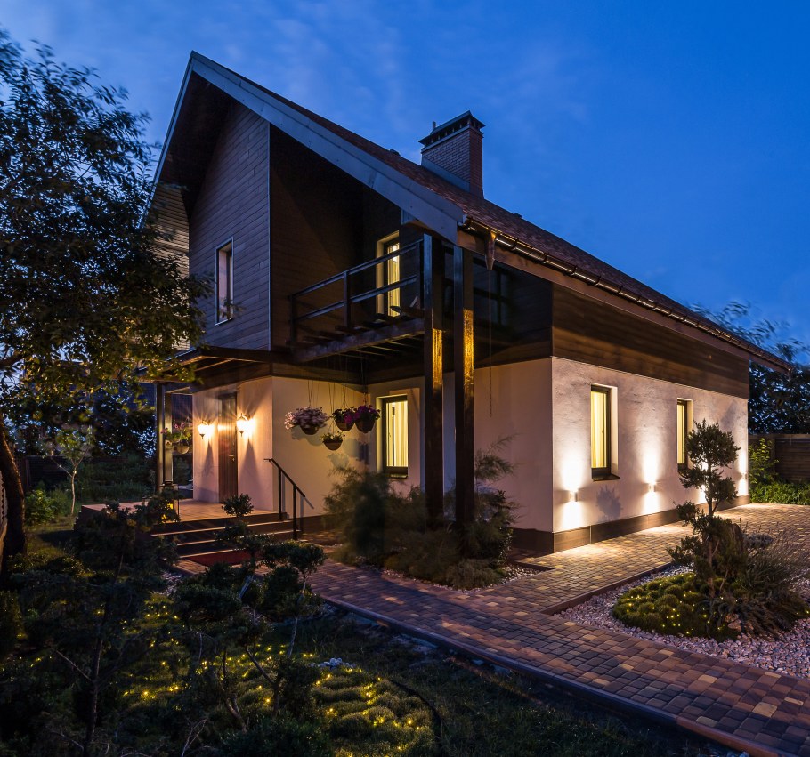 Дом в стиле Шале