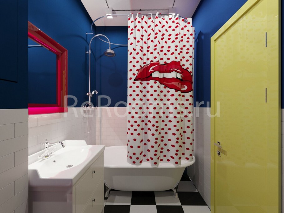 Ванная в стиле поп арт
