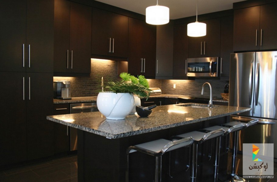 Кухня дорогая современная