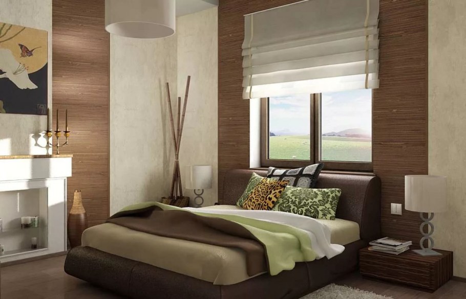 Спальня эко-стиль