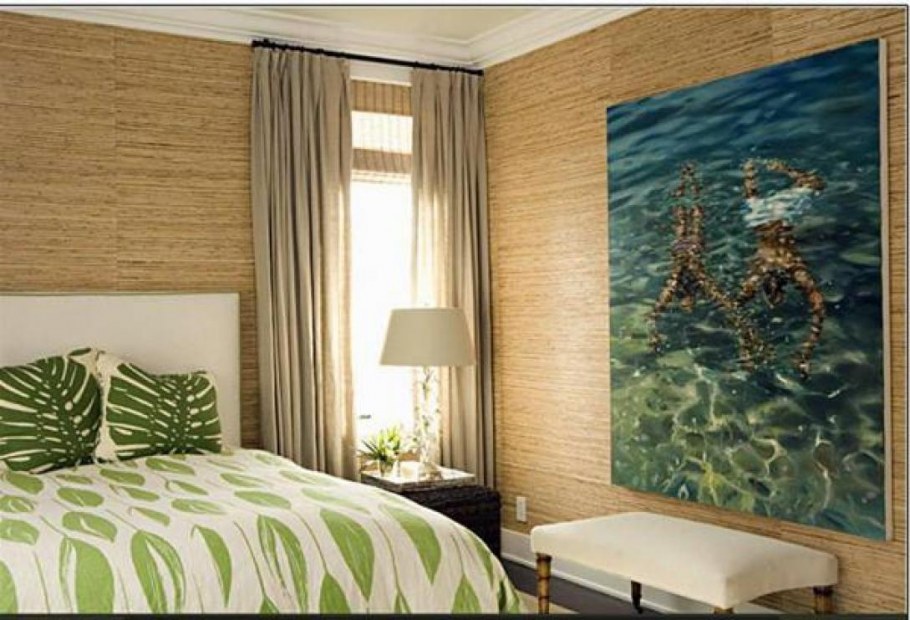 Экостиль в гостиной бамбук